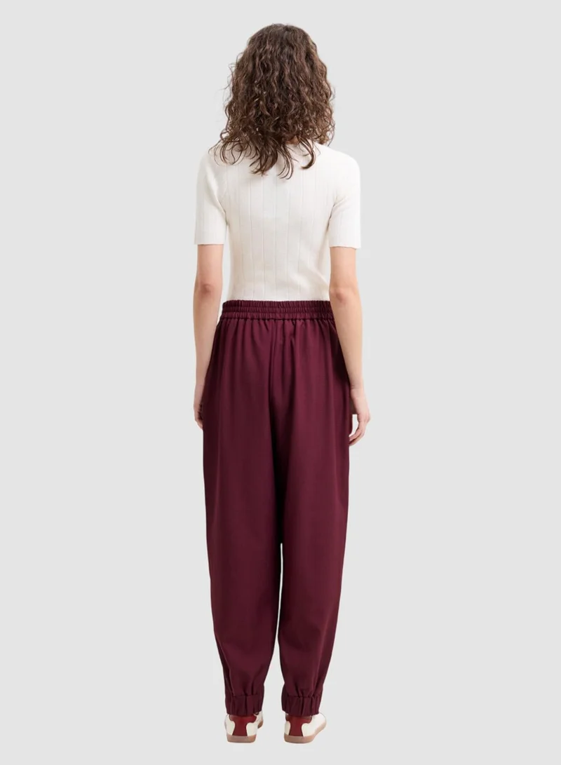 French Connection Twyla Suiting Barrel Leg Trousers